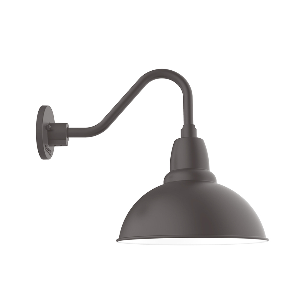 Cafe 12 inch Gooseneck Wall Light