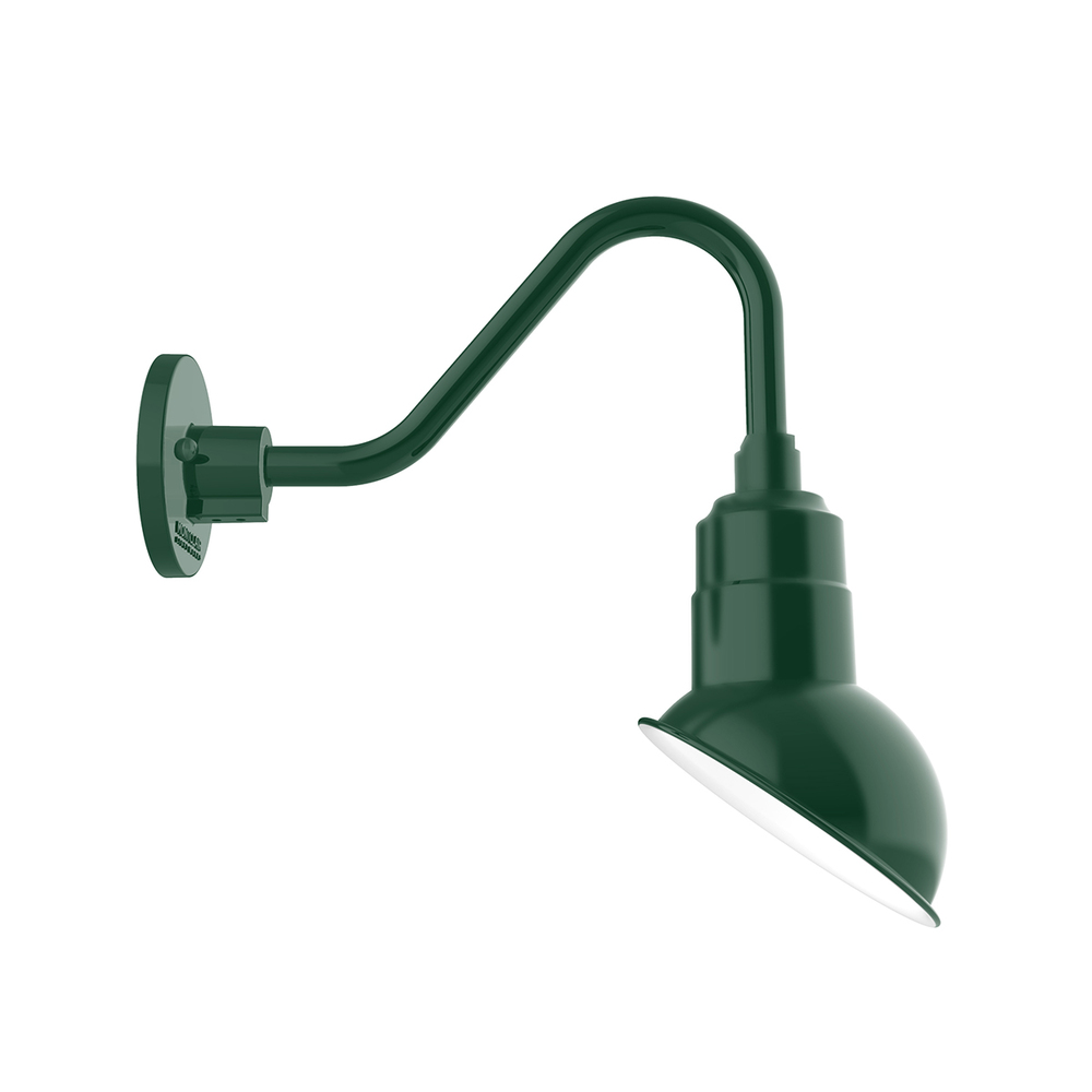 Emblem 7 inch gooseneck wall light