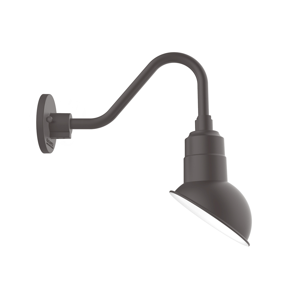 Emblem 7 inch gooseneck wall light