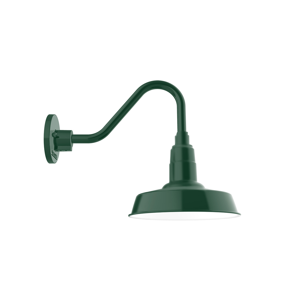 Warehouse 10 inch LED Gooseneck Wall light
