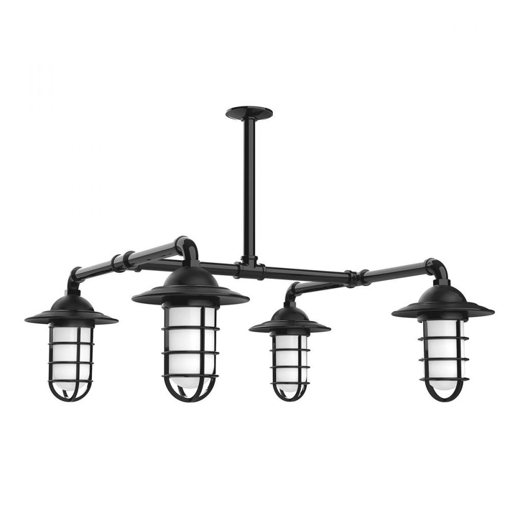 Vaportite 4-light Stem Hung Pendant Light