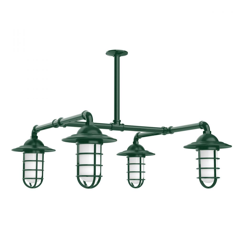 Vaportite 4-light Stem Hung Pendant Light