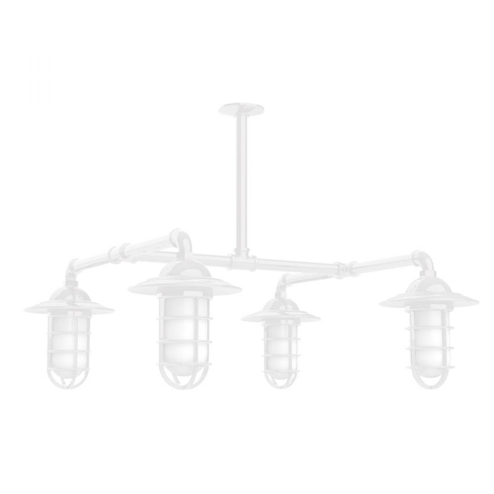 Vaportite 4-light Stem Hung Pendant Light