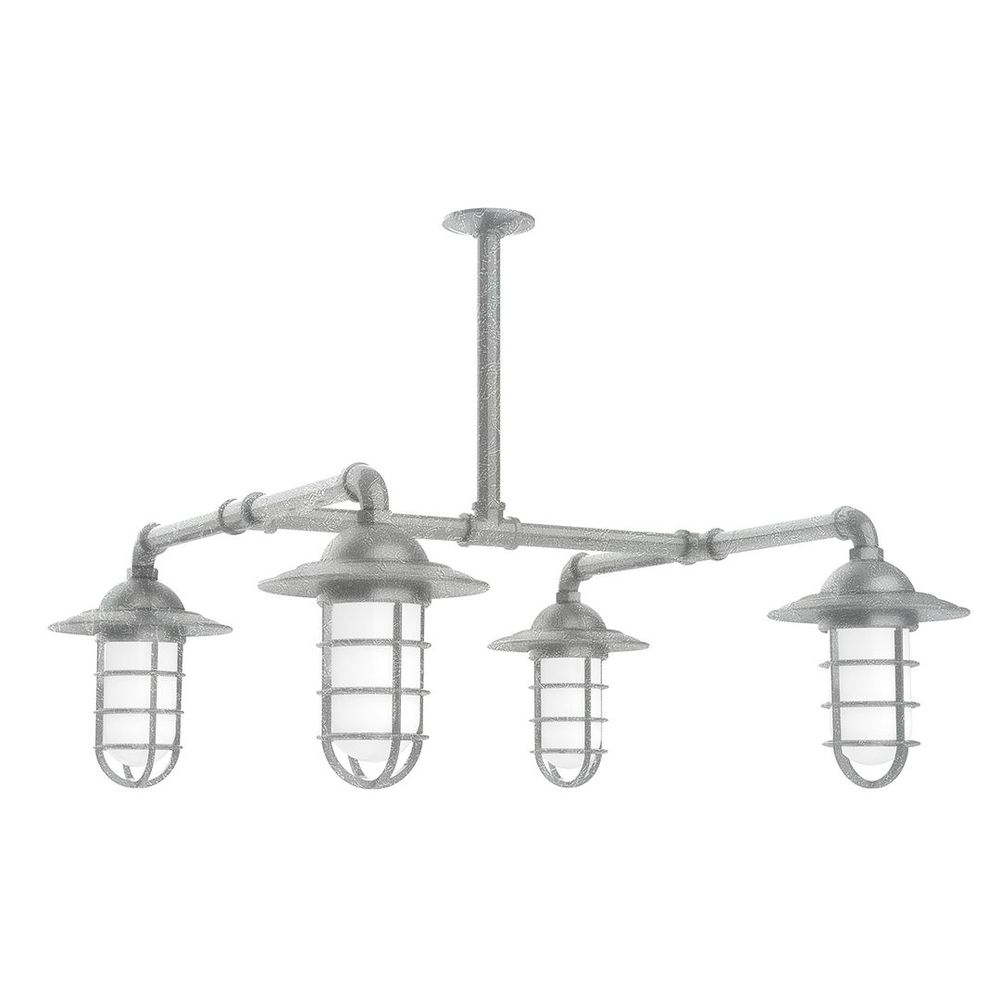 Vaportite 4-light Stem Hung Pendant Light