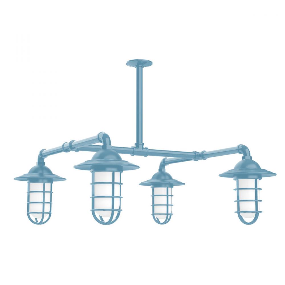 Vaportite 4-light Stem Hung Pendant Light