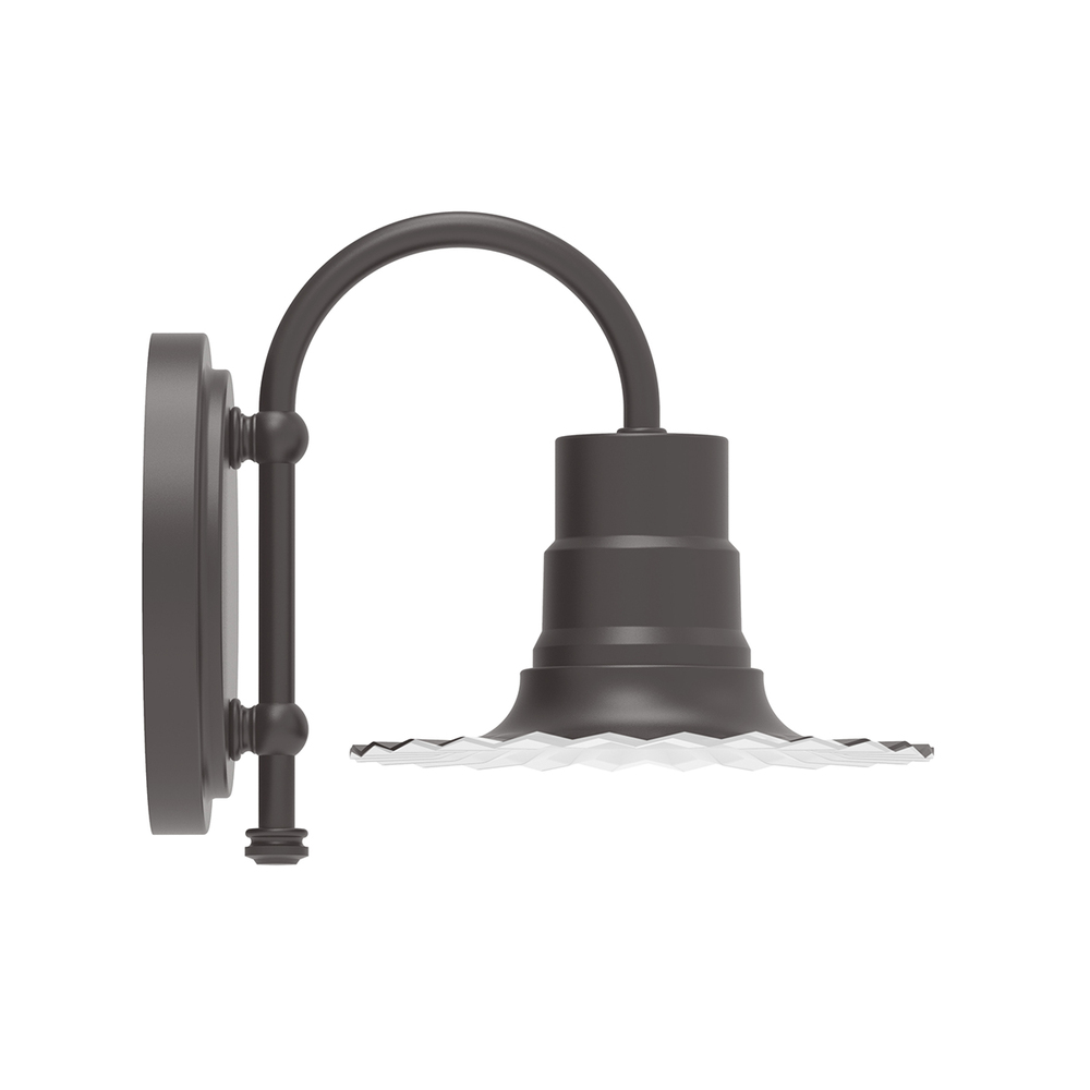 Radial 8" wall light