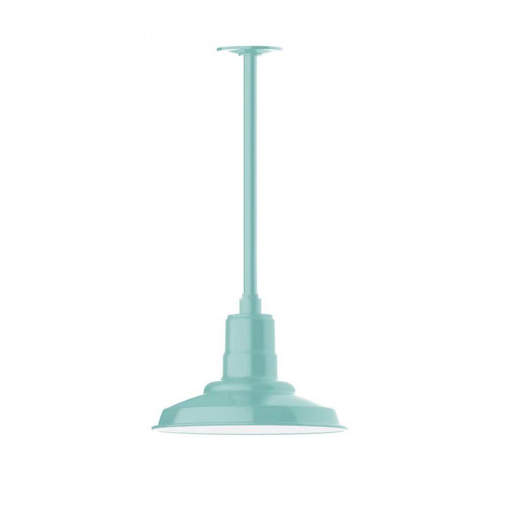 Warehouse 12" LED Pendant, stem mount