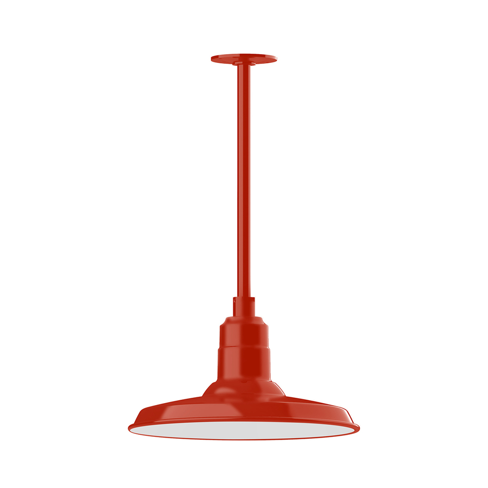 Warehouse 14" pendant, stem mount