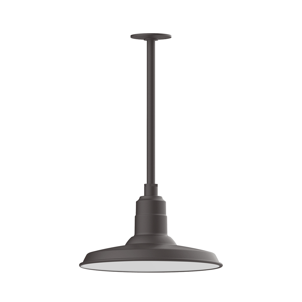 Warehouse 14" pendant, stem mount