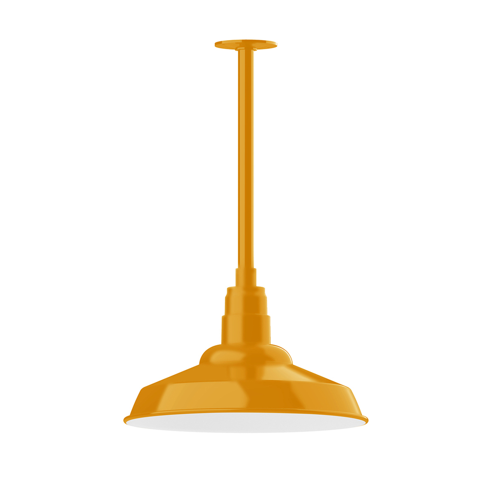 Warehouse 16" LED Pendant, stem mount