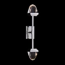 Kalco Allegri 043521-014-FR001 - TAGLIO LED POLISHED SILVER SCONCE