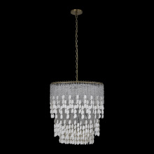 Kalco Allegri 047355-038-FR001 - Farfalle 28-in 18 Light (40-watt) Brushed Champagne Gold Chandelier
