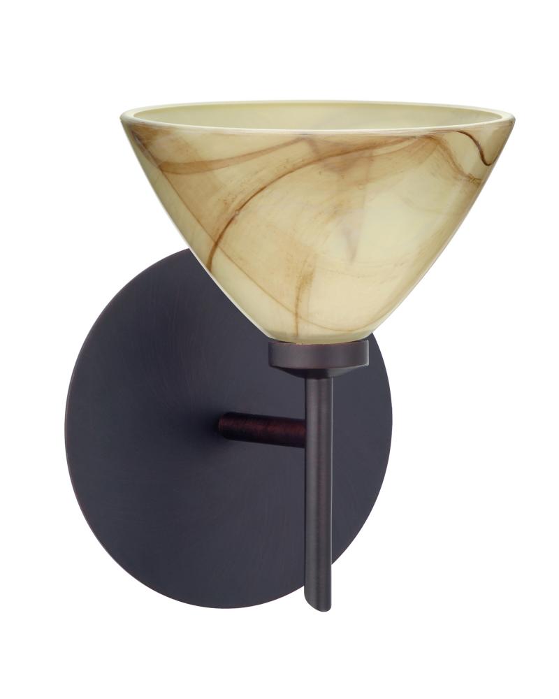 Besa Wall Domi Bronze Mocha 1x40W G9