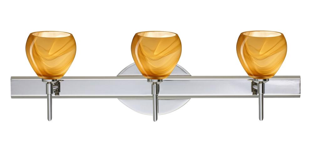 Besa Wall Tay Tay Chrome Honey 3x40W G9