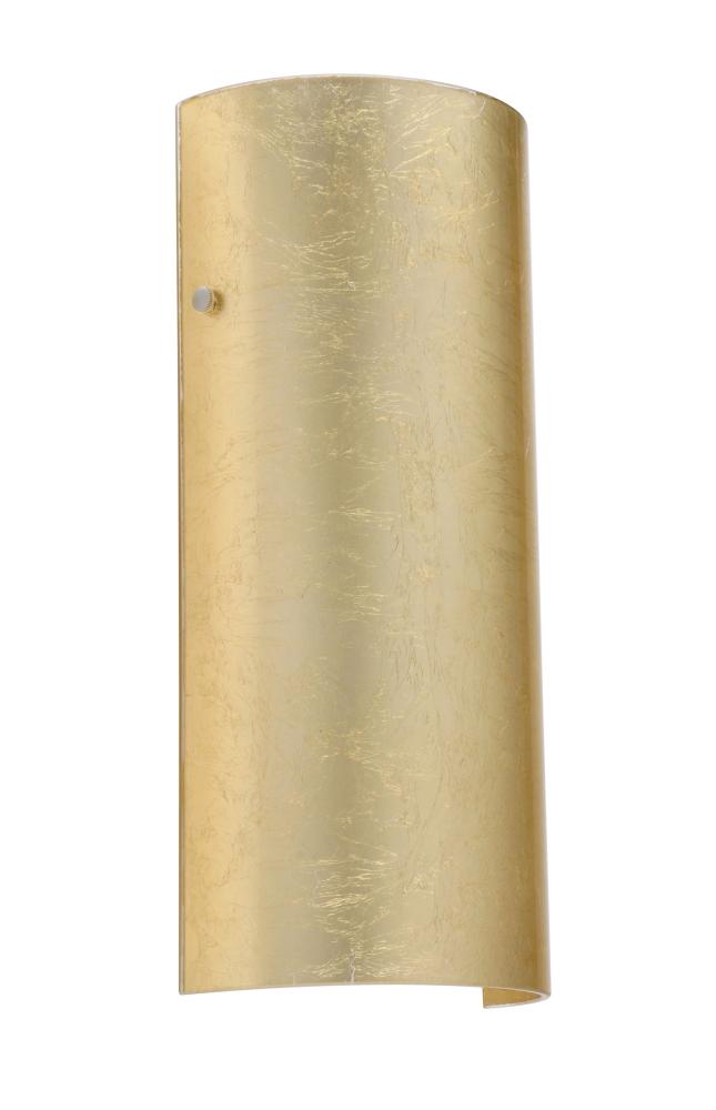 Besa Wall Torre 14 Polished Nickel Gold Foil 1x75W Medium Base