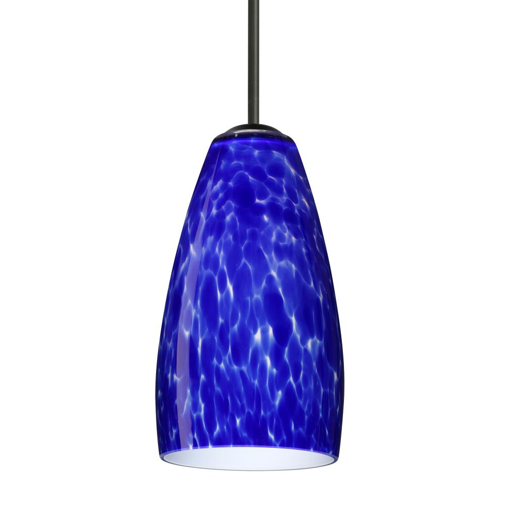 Besa Chrissy Pendant For Multiport Canopy Black Blue Cloud 1x9W LED