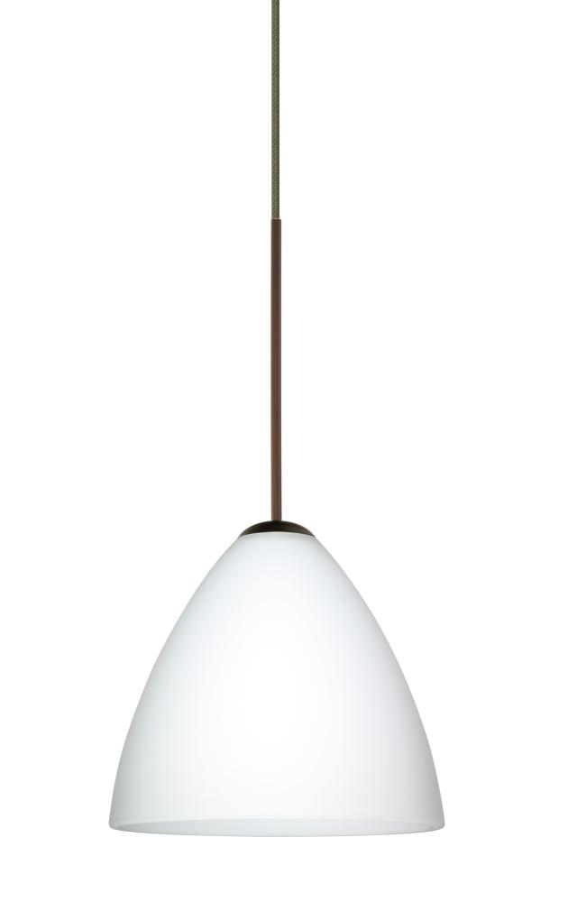 Besa Pendant Mia Bronze Opal Matte 1x50W MAX GY6.35 Base