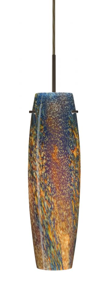 Besa Tu Tu Pendant Bronze Ceylon 1x50W Candelabra