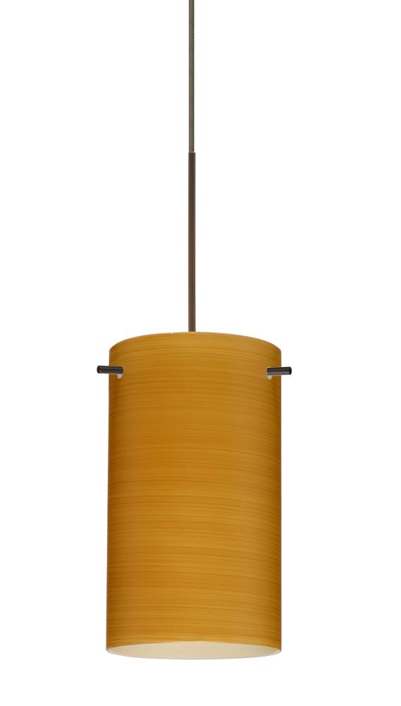 Besa Stilo 7 Pendant Bronze Oak 1x50W MAX GY6.35 Base