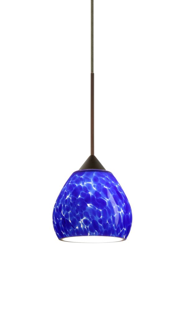 Besa Pendant Tay Tay Bronze Blue Cloud 1x50W MAX GY6.35 Base