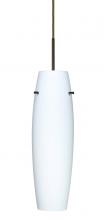 Besa Lighting 1JC-489707-LED-BR - Besa Suzi 14 Pendant Opal Matte, Bronze, 1x9W LED