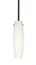 Besa Lighting 1TT-412107-MED-BR - Besa Stilo 11 Stem Pendant Bronze Opal Matte 1x40W Medium base