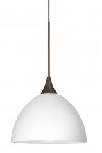 Besa Lighting 1XC-467907-LED-BR - Besa Pendant Brella Bronze White 1x5W LED