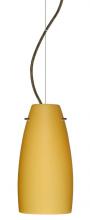 Besa Lighting 1KX-1512VM-BR - Besa Tao 10 Cable Pendant Vanilla Matte Bronze 1x75W A19