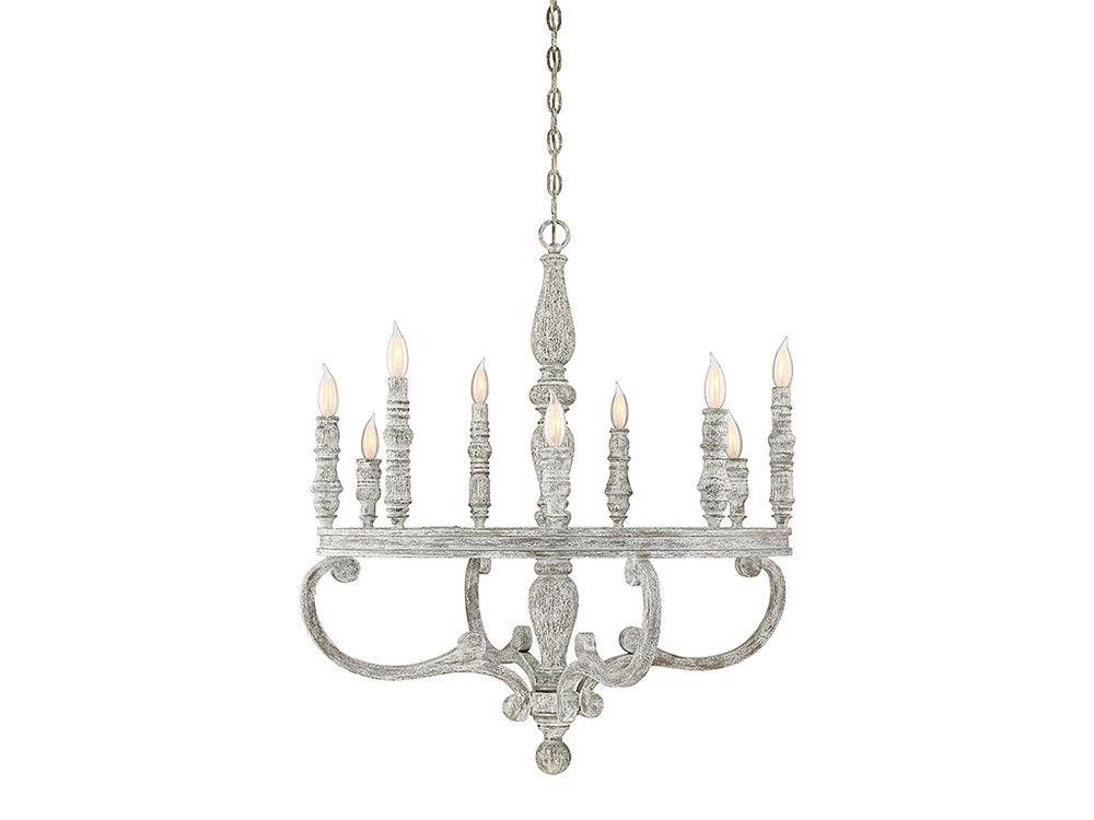 Westbrook 9-Light Chandelier in Charisma
