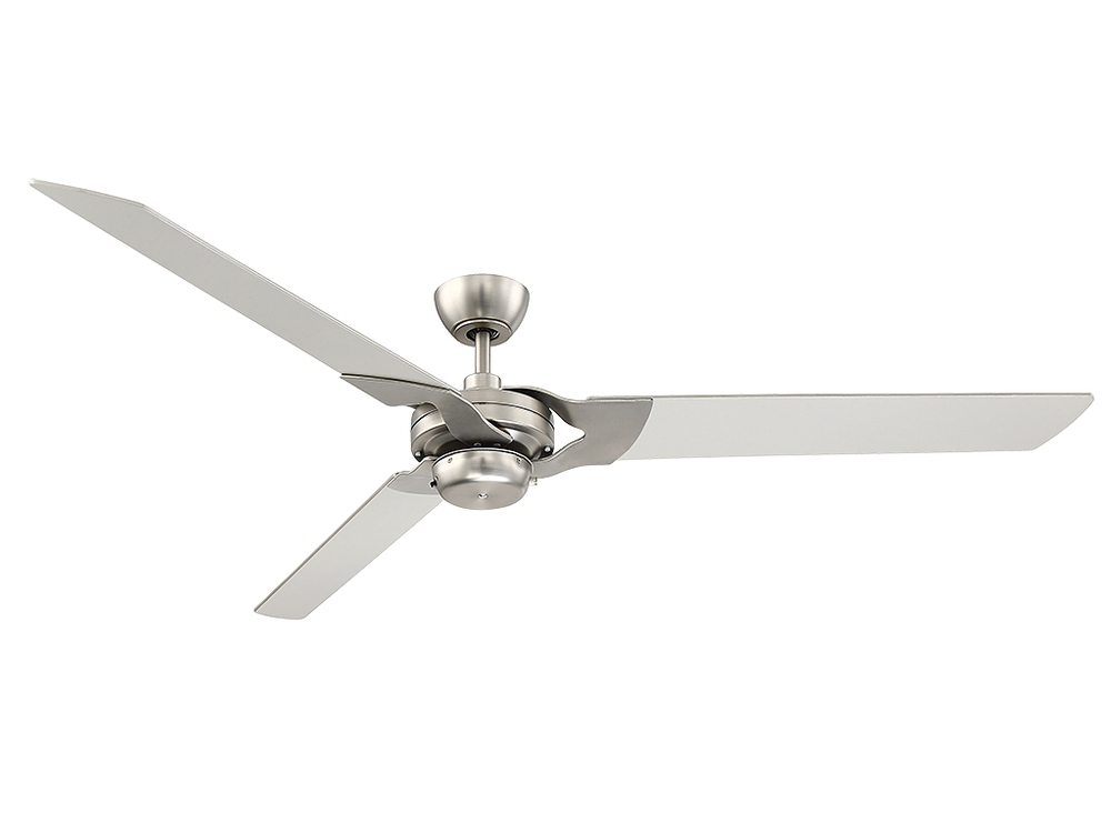 Monfort 62" Ceiling Fan in Satin Nickel