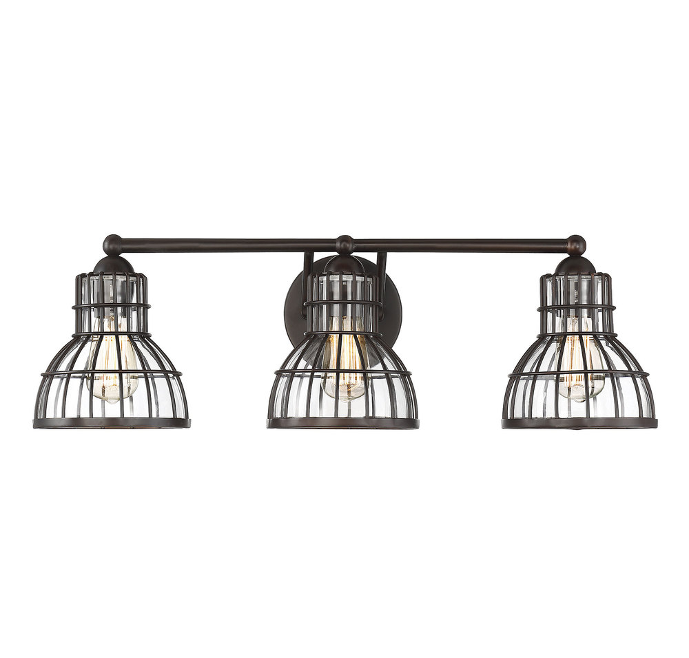 Grant 3 Light Bath Bar