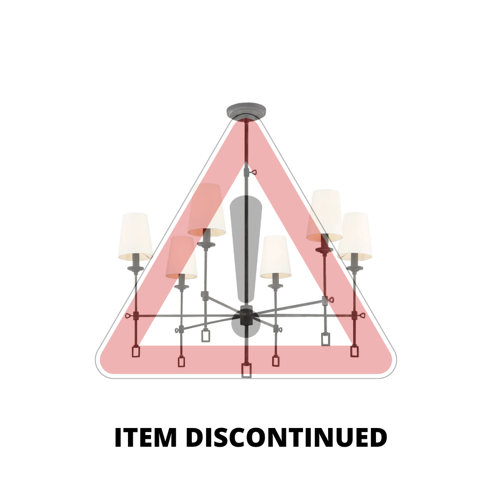 Lorainne 6-light Chandelier In Oxidized Black