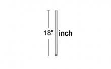 Savoy House DR-18-SN - 18" Downrod in Satin Nickel