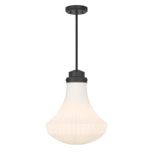 Savoy House 7-0108-1-89 - Bartlet 1-Light Pendant in Matte Black