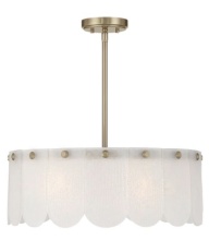 Savoy House 6-9801-4-127 - Ashton 4-Light Convertible in Noble Brass