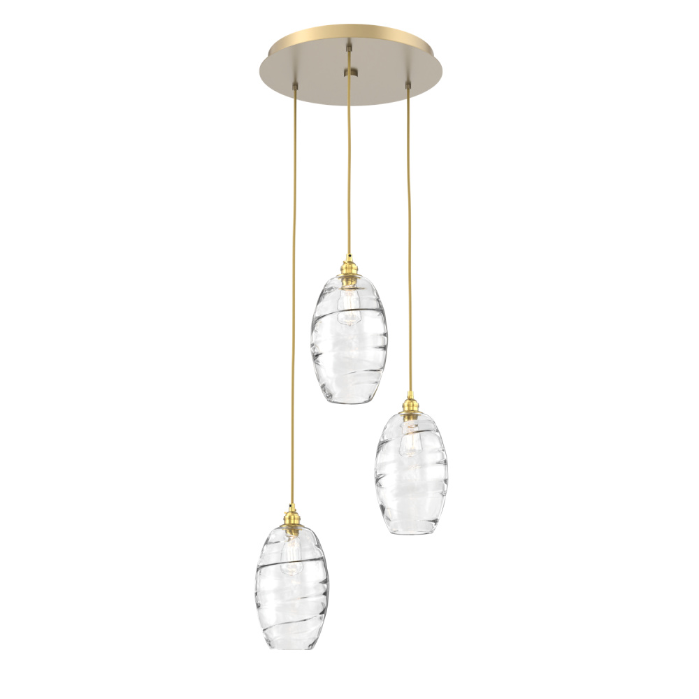 Ellisse Round 3pc Multi-Pendant