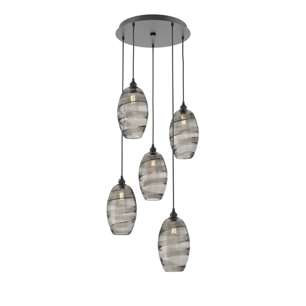 Ellisse Round 5pc Multi-Pendant