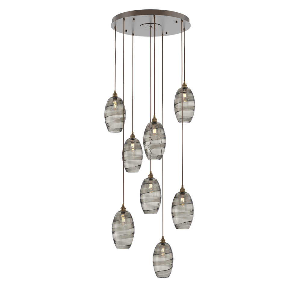 Ellisse Round 8pc Multi-Pendant