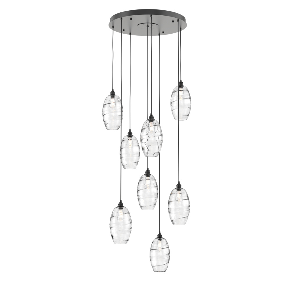 Ellisse Round 8pc Multi-Pendant