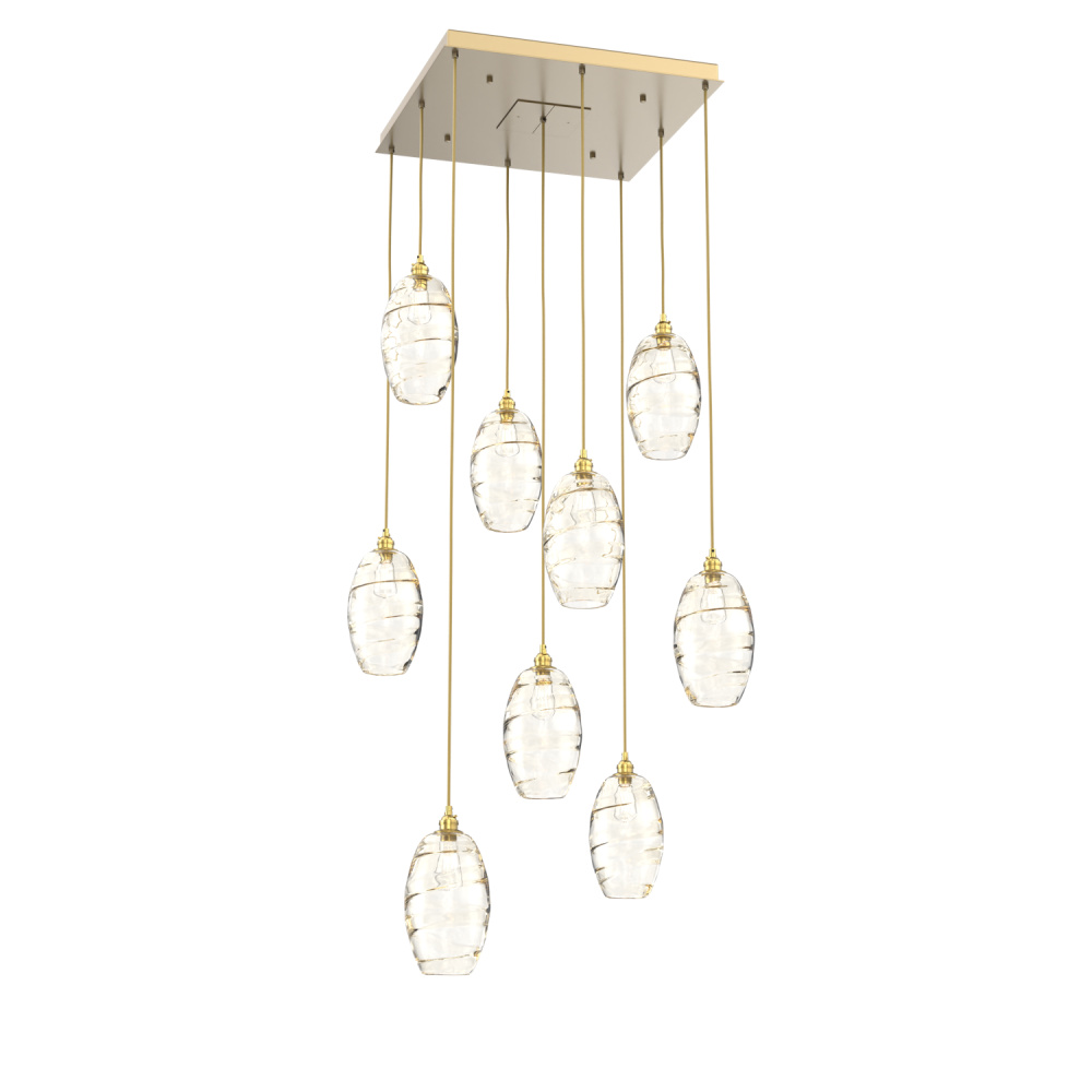 Ellisse Square 9pc Multi-Pendant