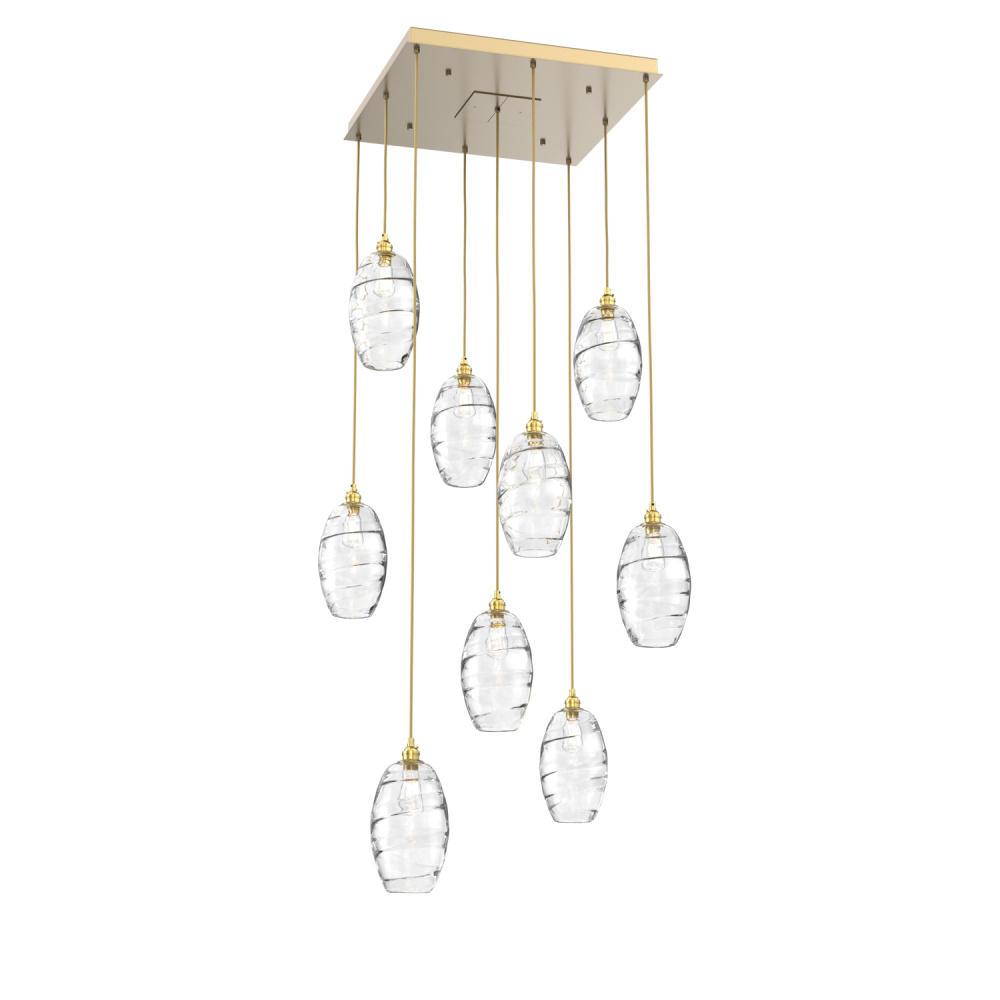 Ellisse Square 9pc Multi-Pendant