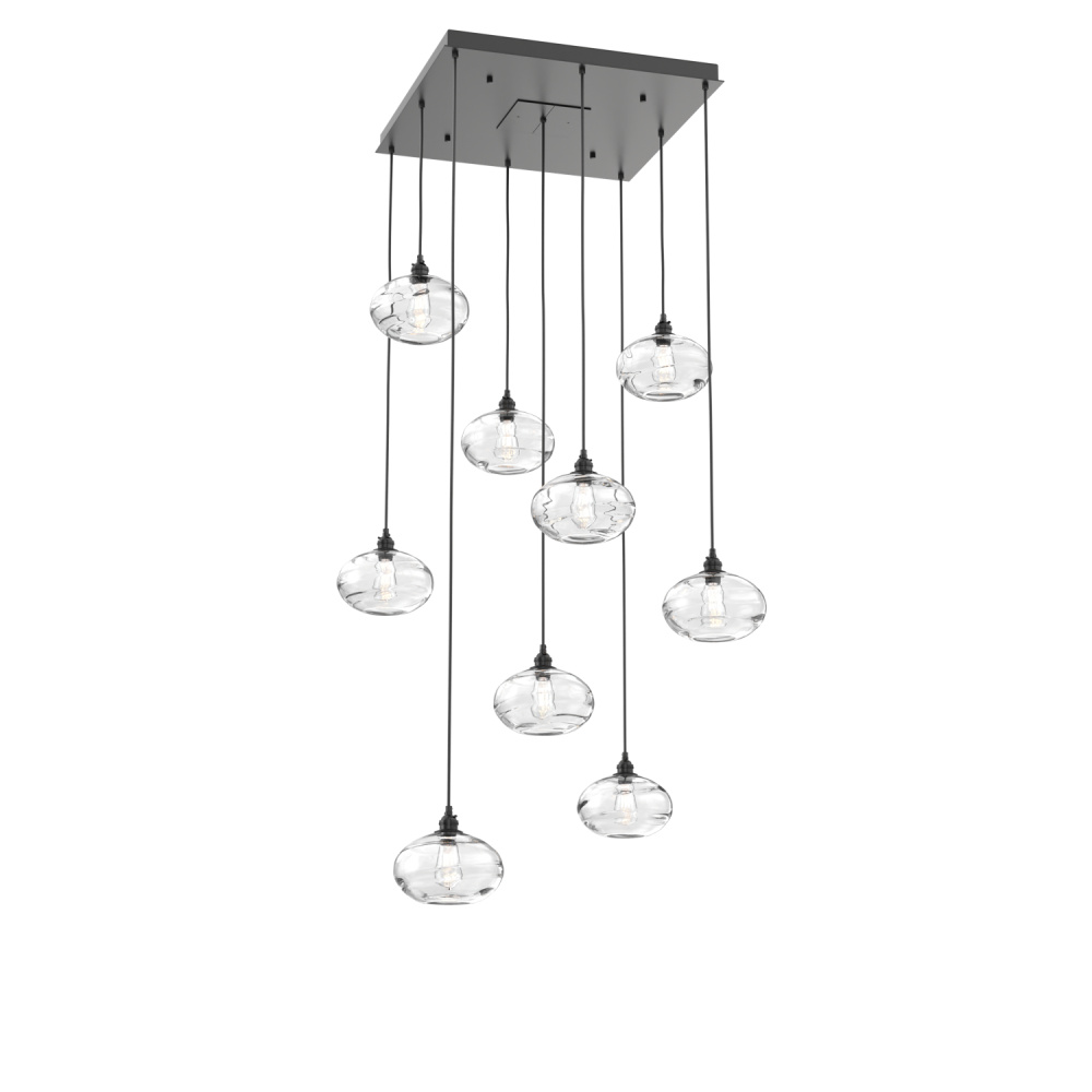 Coppa Square 9pc Multi-Pendant