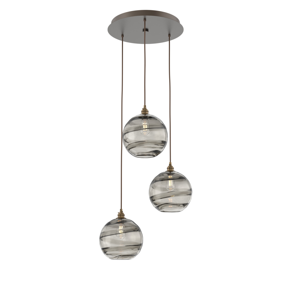 Terra Round 3pc Multi-Pendant