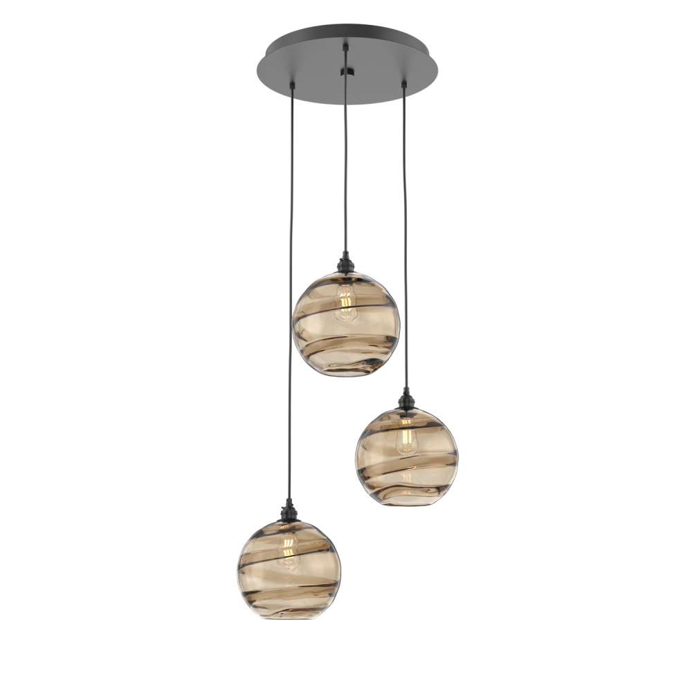 Terra Round 3pc Multi-Pendant