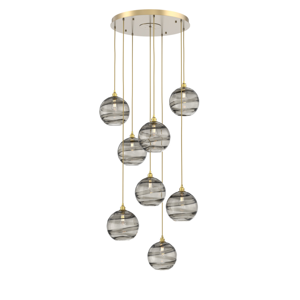 Terra Round 8pc Multi-Pendant