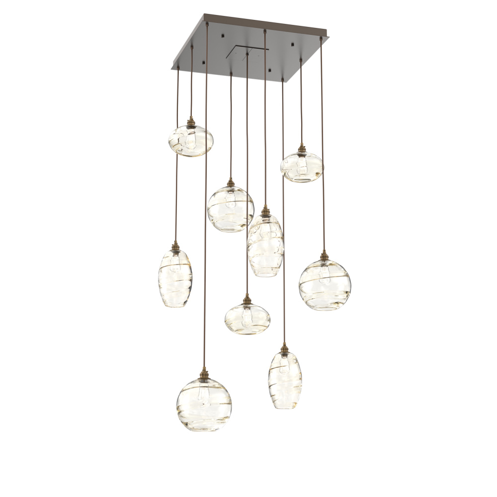 Misto Square 9pc Multi-Pendant