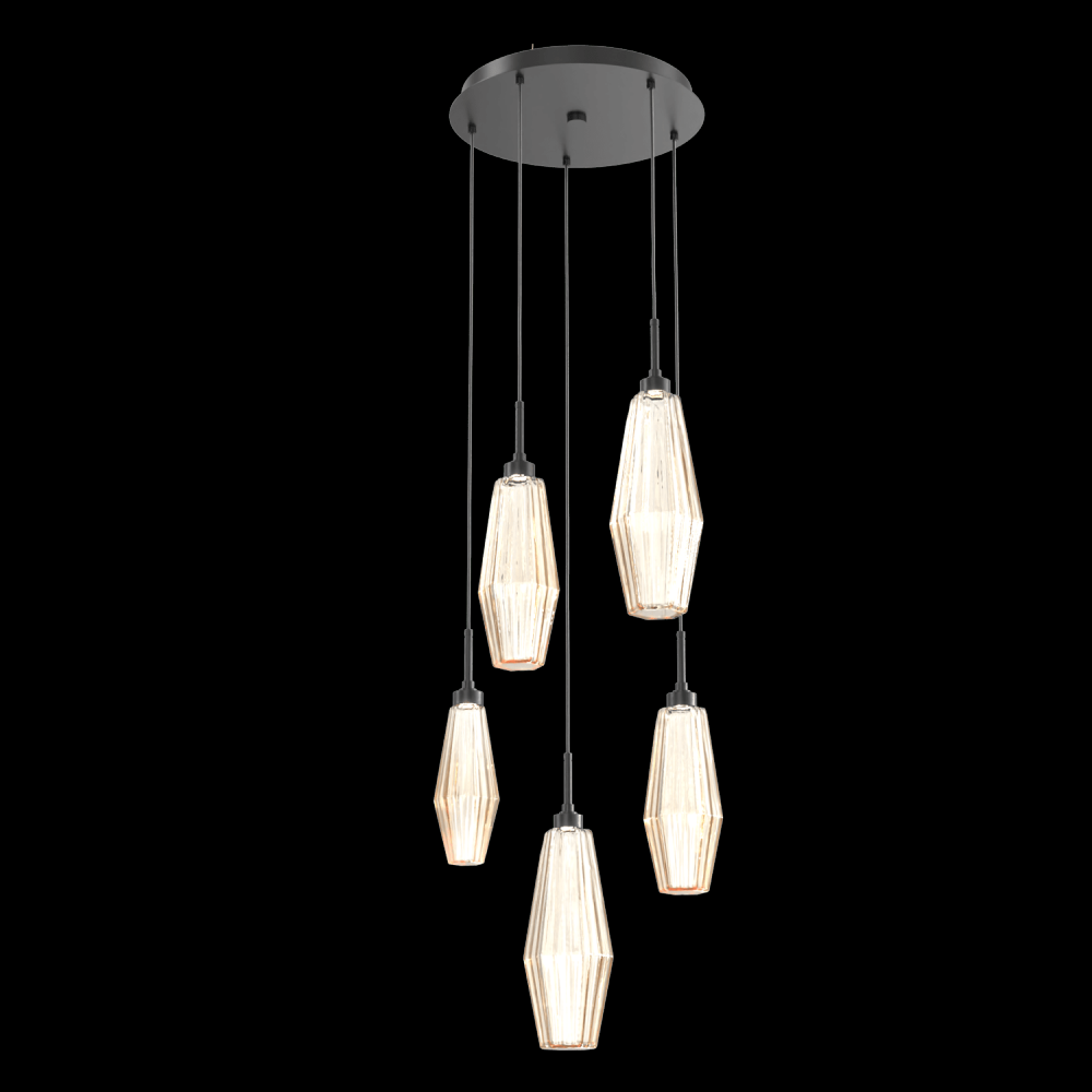 Aalto Round 5pc Multi-Pendant