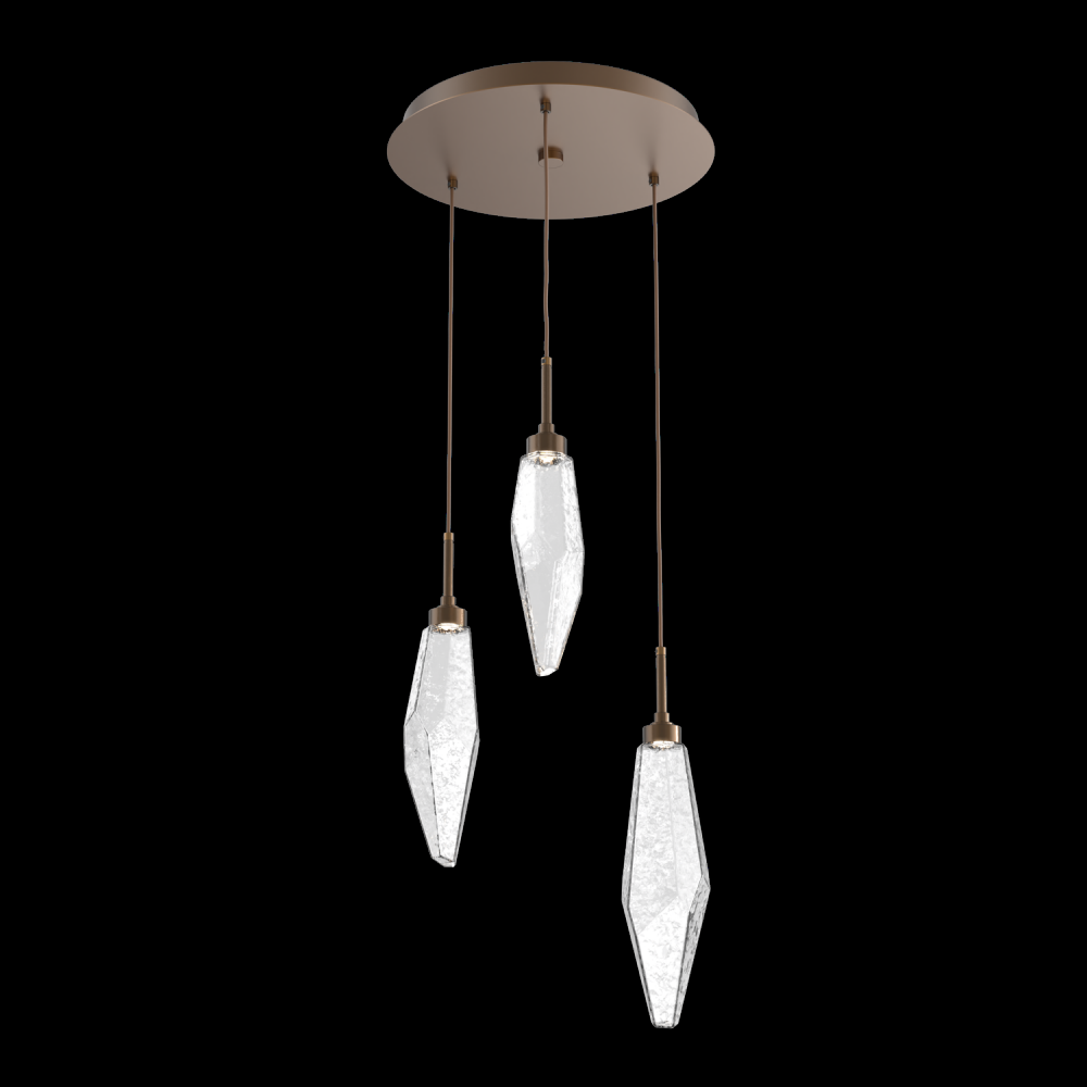 Rock Crystal Round Multi-Pendant - Ready to Ship