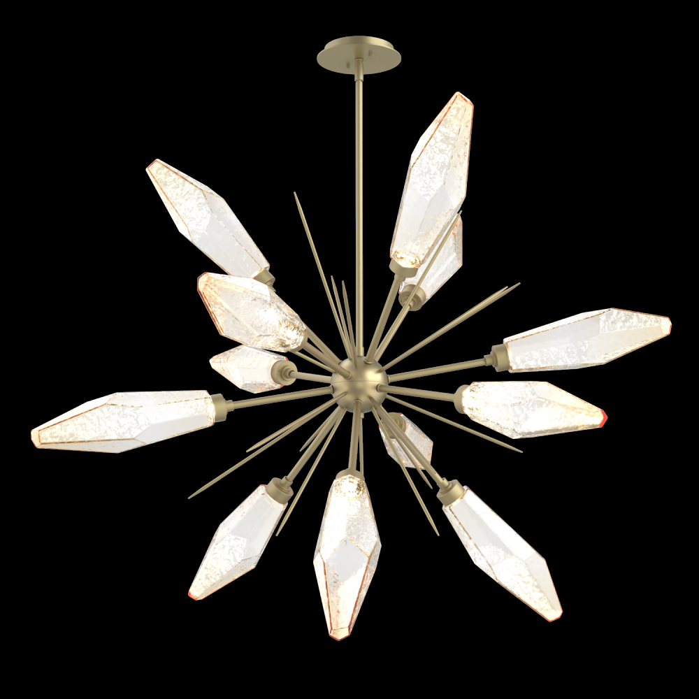 Rock Crystal Starburst - 38-Inch