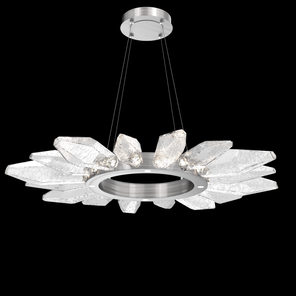 Rock Crystal Radial Ring - 42